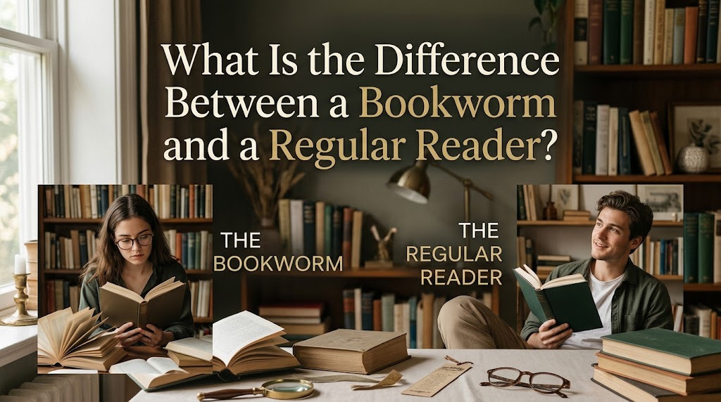 What Is the Difference Between a Bookworm and a Regular Reader?