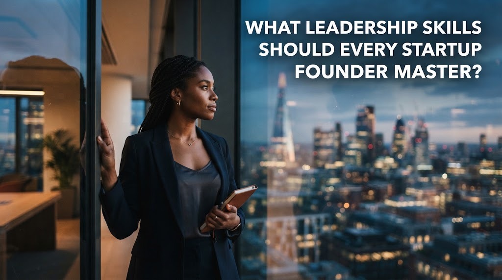 What Leadership Skills Should Every Startup Founder Master?