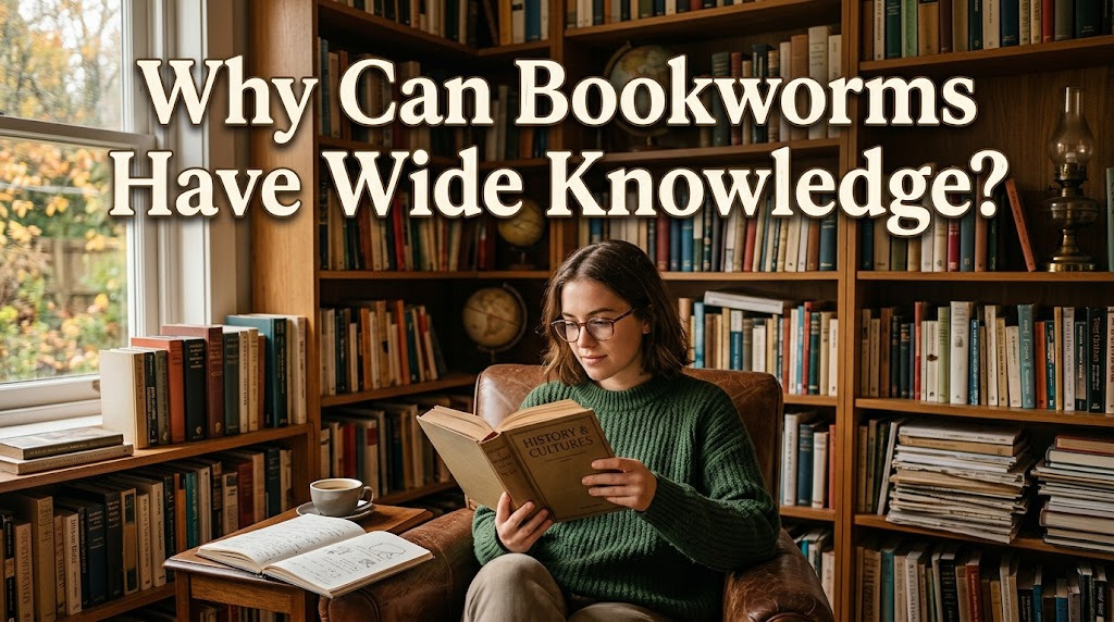 Why Can Bookworms Have Wide Knowledge?