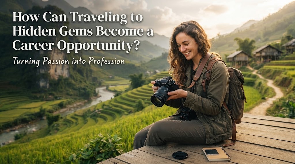 How Can Traveling to Hidden Gems Become a Career Opportunity?