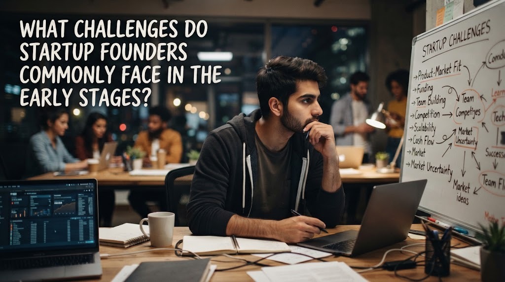 What Challenges Do Startup Founders Commonly Face in the Early Stages?