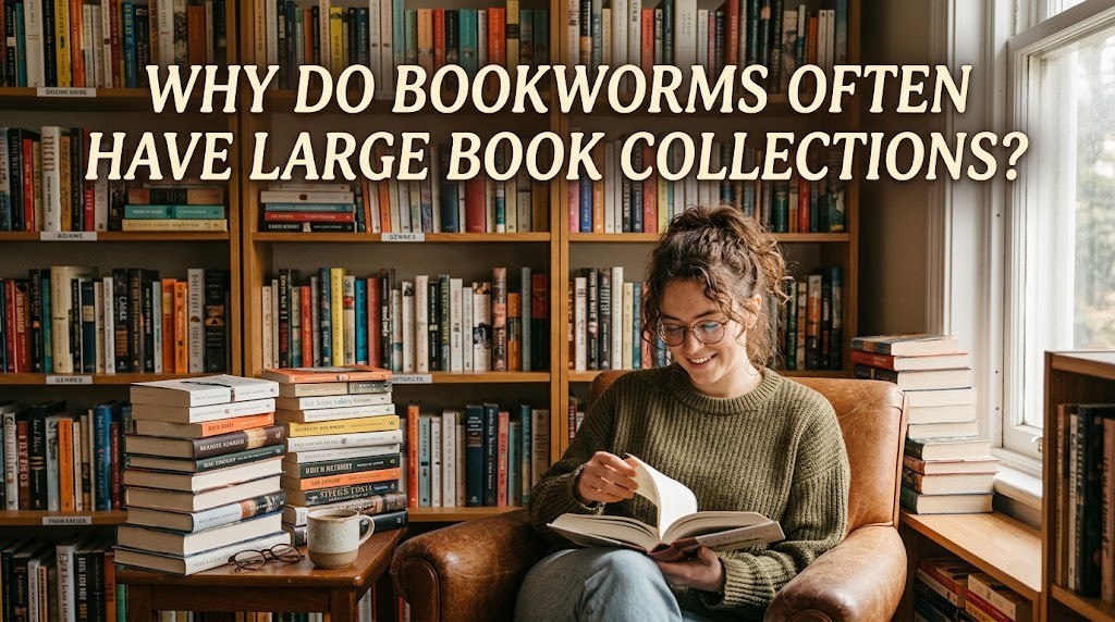 Why Do Bookworms Often Have Large Book Collections?