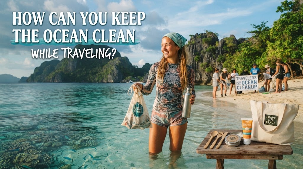 How Can You Keep The Ocean Clean While Traveling?