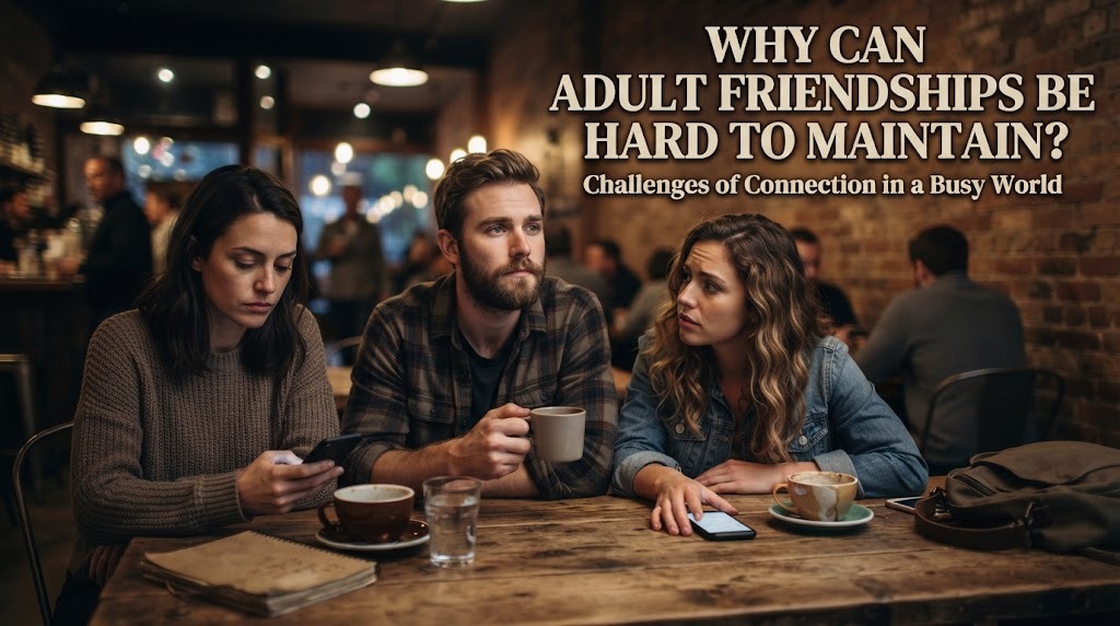 Why Can Adult Friendships Be Hard to Maintain?