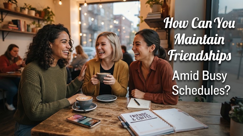How Can You Maintain Friendships Amid Busy Schedules?