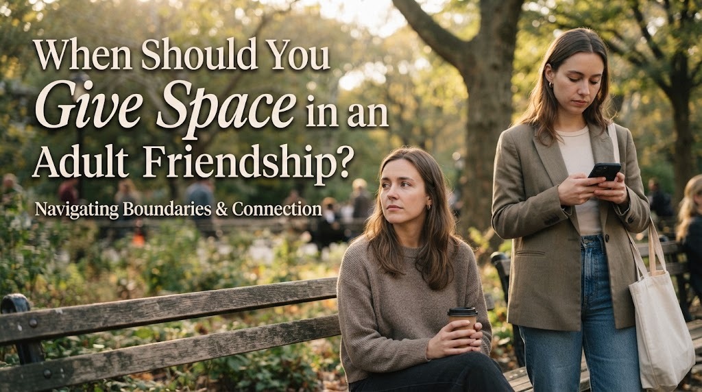 When Should You Give Space in an Adult Friendship?