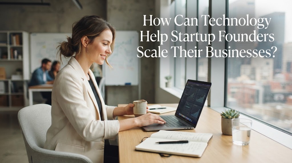 How Can Technology Help Startup Founders Scale Their Businesses?