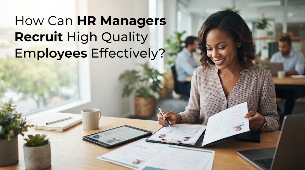 How Can HR Managers Recruit High Quality Employees Effectively?