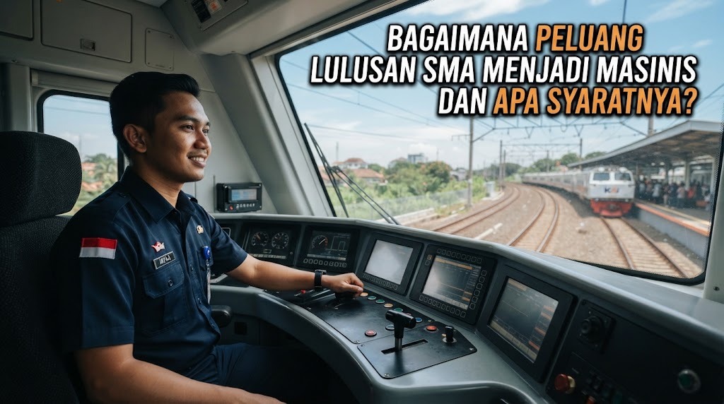 Bagaimana Peluang Lulusan SMA Menjadi Masinis Dan Apa Syaratnya?