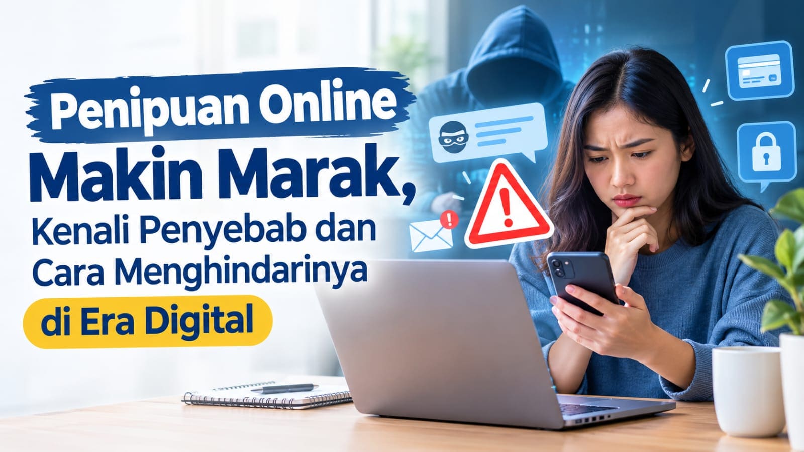 Penipuan Online Makin Marak, Kenali Penyebab dan Cara Menghindarinya di Era Digital