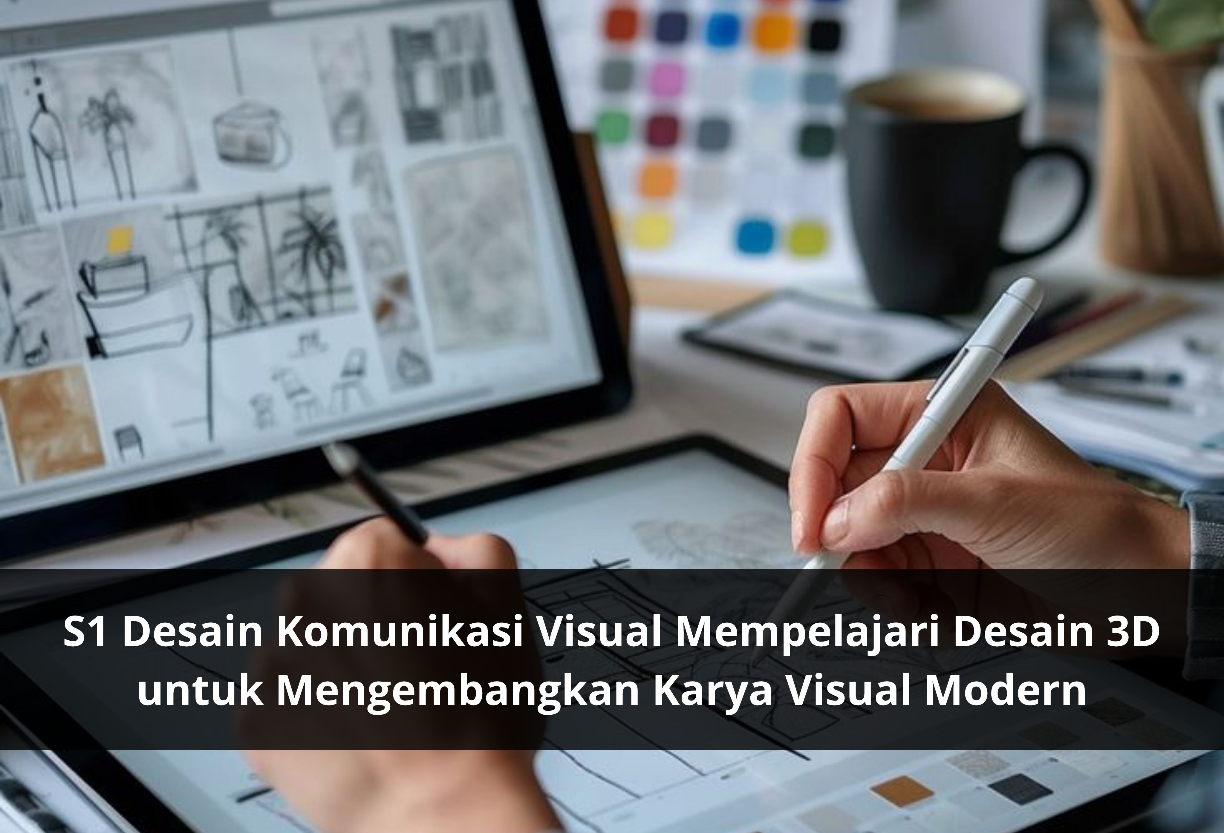 S1 Desain Komunikasi Visual Mempelajari Desain 3D untuk Mengembangkan Karya Visual Modern