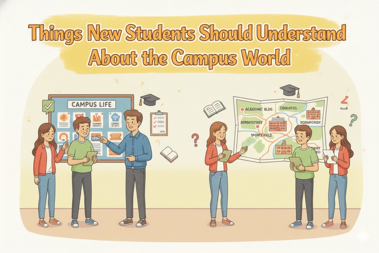 Things New Students Should Understand About the Campus World