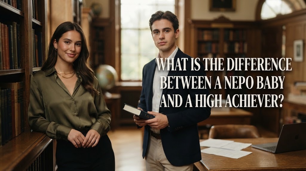 What Is the Difference Between a Nepo Baby and a High Achiever?