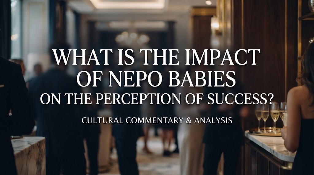 What Is the Impact of Nepo Babies on the Perception of Success?