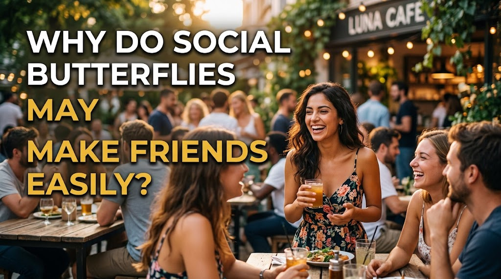Why Do Social Butterflies Make Friends Easily?