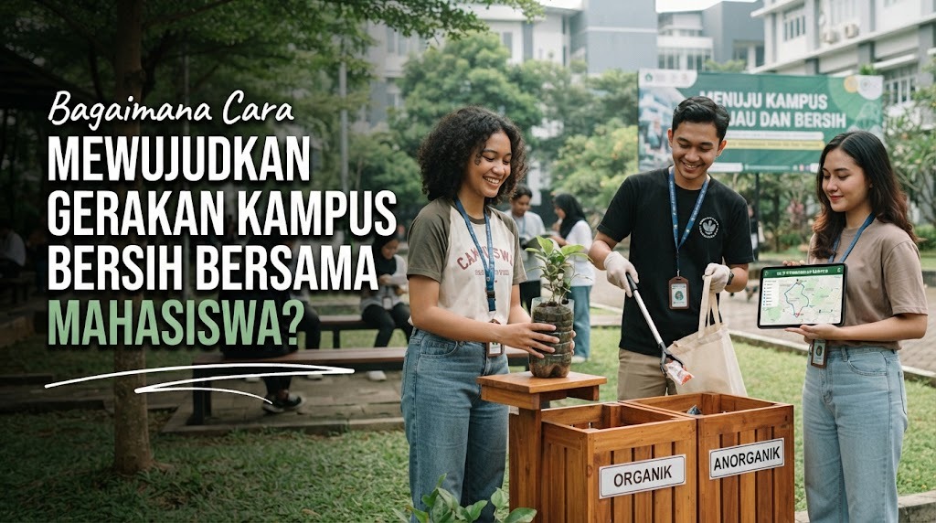 Bagaimana Cara Mewujudkan Gerakan Kampus Bersih Bersama Mahasiswa?