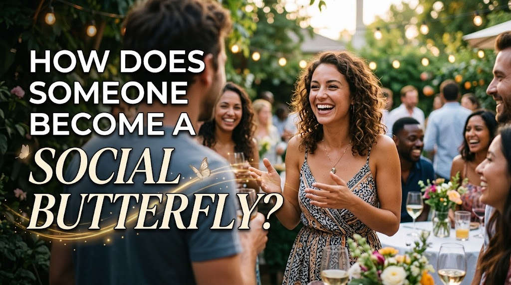 How Does Someone Become a Social Butterfly?