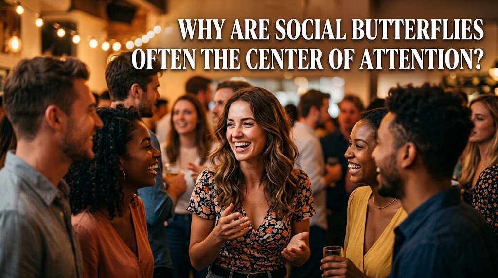 Why Are Social Butterflies Often the Center of Attention?