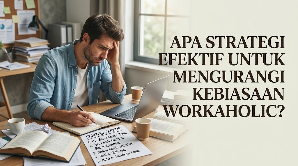 Apa Strategi Efektif untuk Mengurangi Kebiasaan Workaholic?