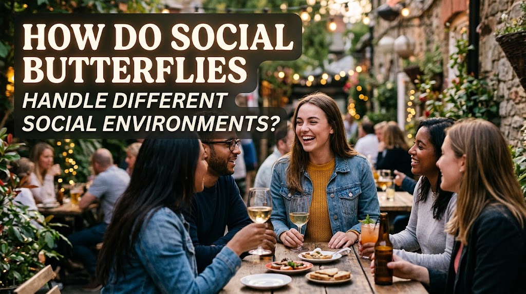 How Do Social Butterflies Handle Different Social Environments?