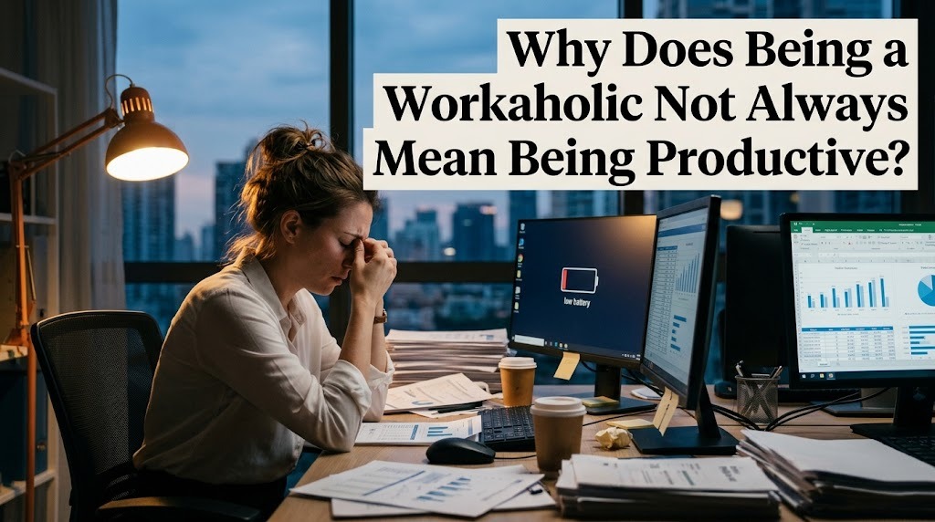 Why Does Being a Workaholic Not Always Mean Being Productive?