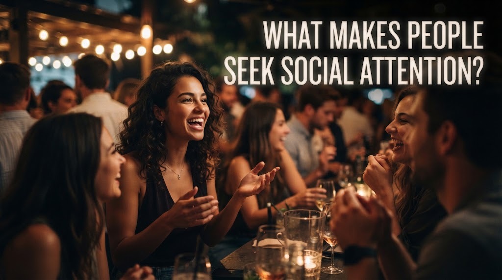 What Makes People Seek Social Attention?