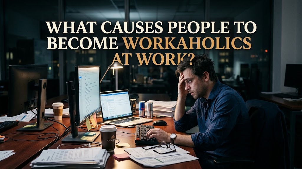 What Causes People to Become Workaholics at Work?