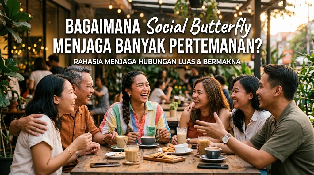 Bagaimana Social Butterfly Menjaga Banyak Pertemanan?