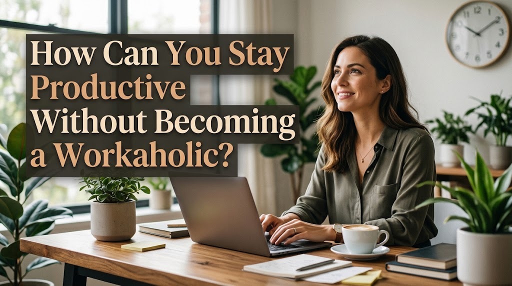 How Can You Stay Productive Without Becoming a Workaholic?