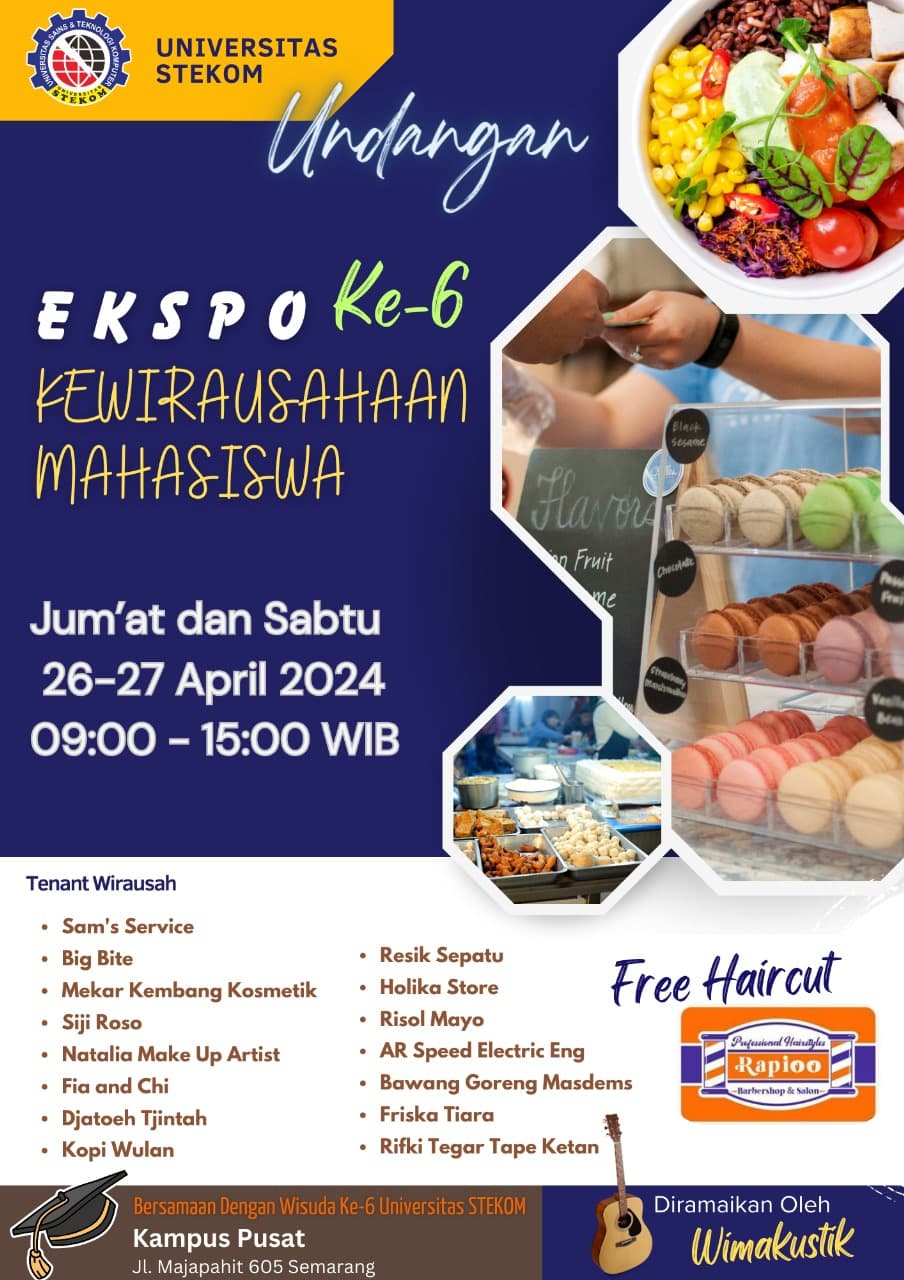 Pekan Wirausaha Mahasiswa Universitas Stekom Ke-6