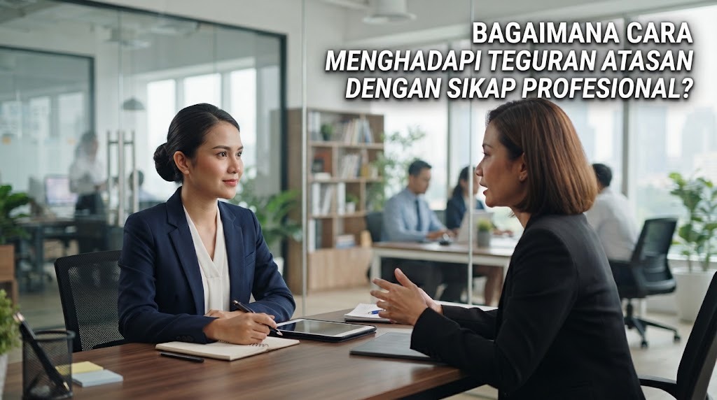 Bagaimana Cara Menghadapi Teguran Atasan dengan Sikap Profesional?