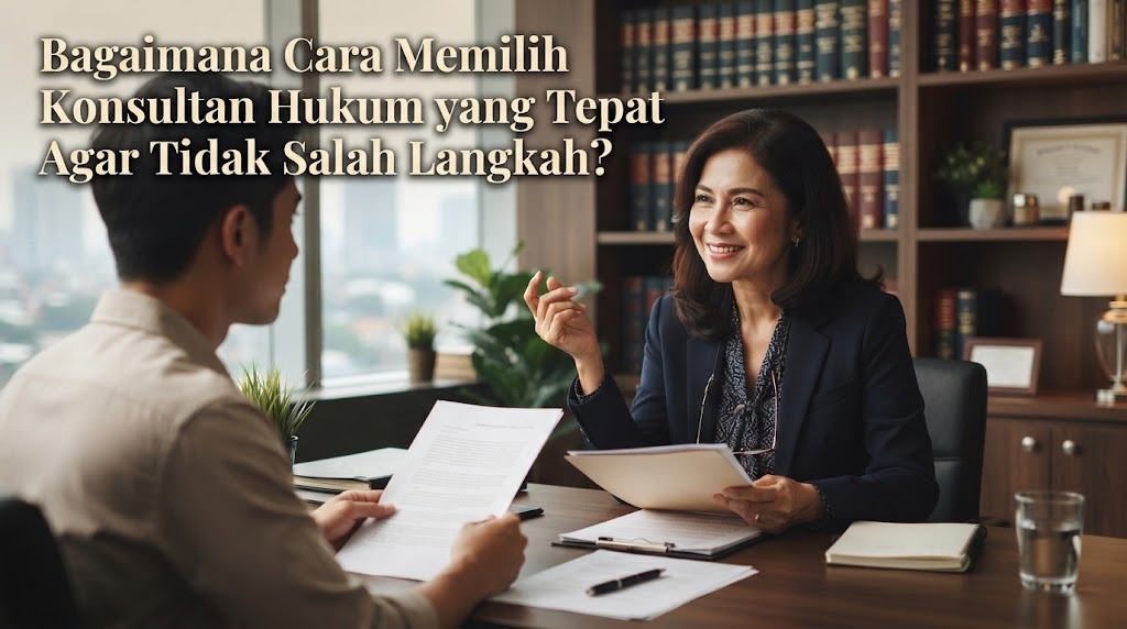 Bagaimana Cara Memilih Konsultan Hukum yang Tepat Agar Tidak Salah Langkah?