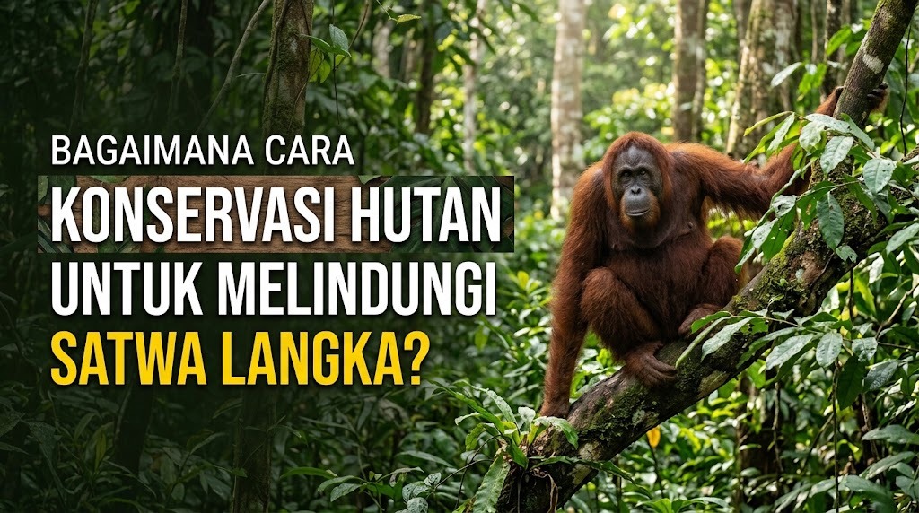Bagaimana Cara Melakukan Konservasi Hutan untuk Melindungi Satwa Langka?