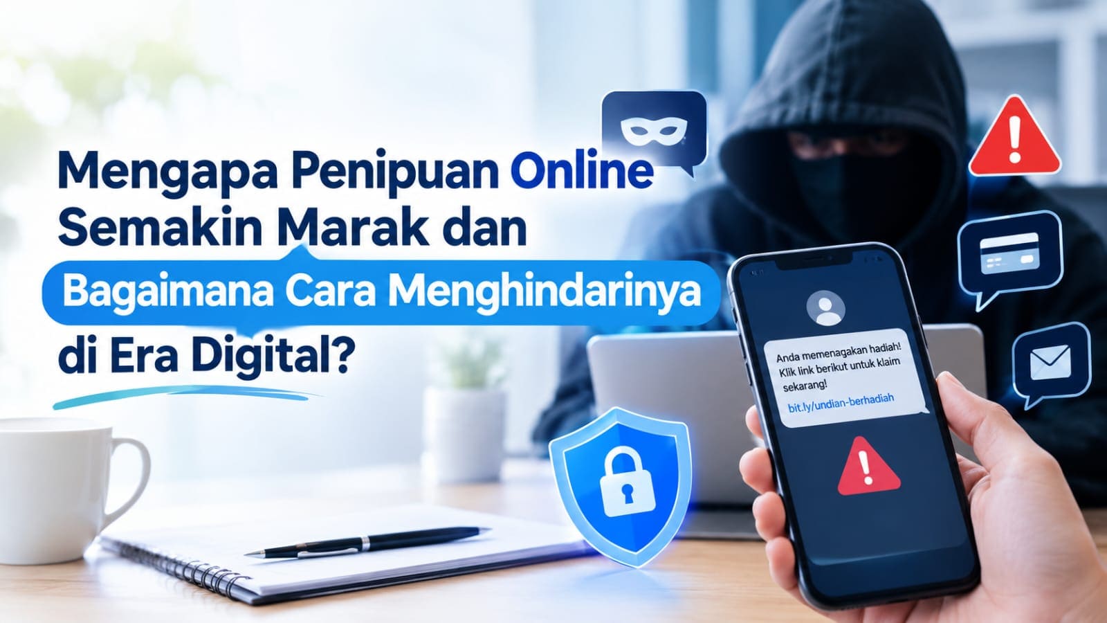 Mengapa Penipuan Online Semakin Marak dan Bagaimana Cara Menghindarinya di Era Digital?