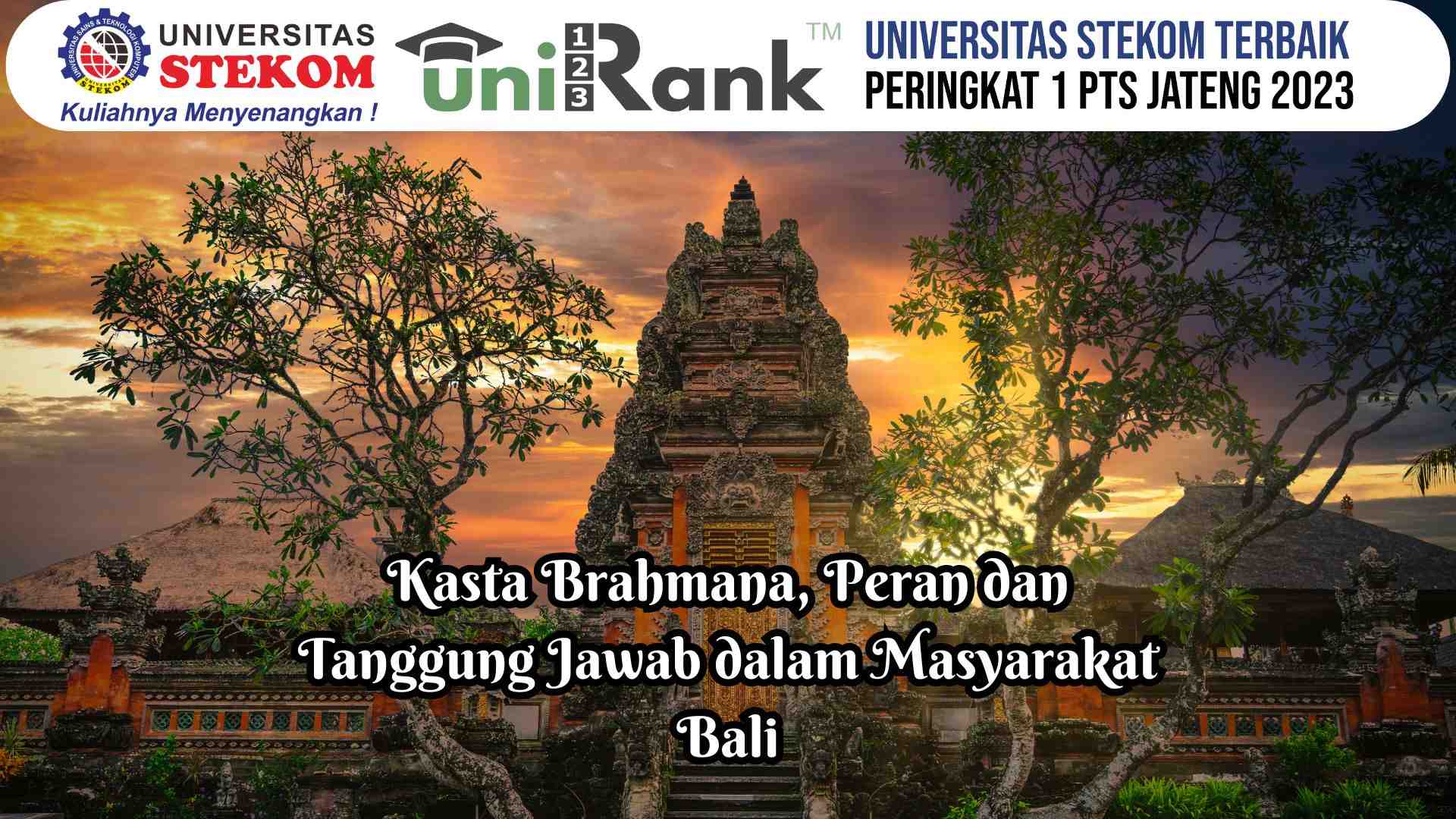 Kasta Brahmana, Peran dan Tanggung Jawab dalam Masyarakat Bali