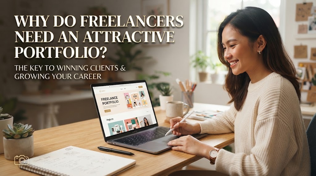 Why Do Freelancers Need an Attractive Portfolio?