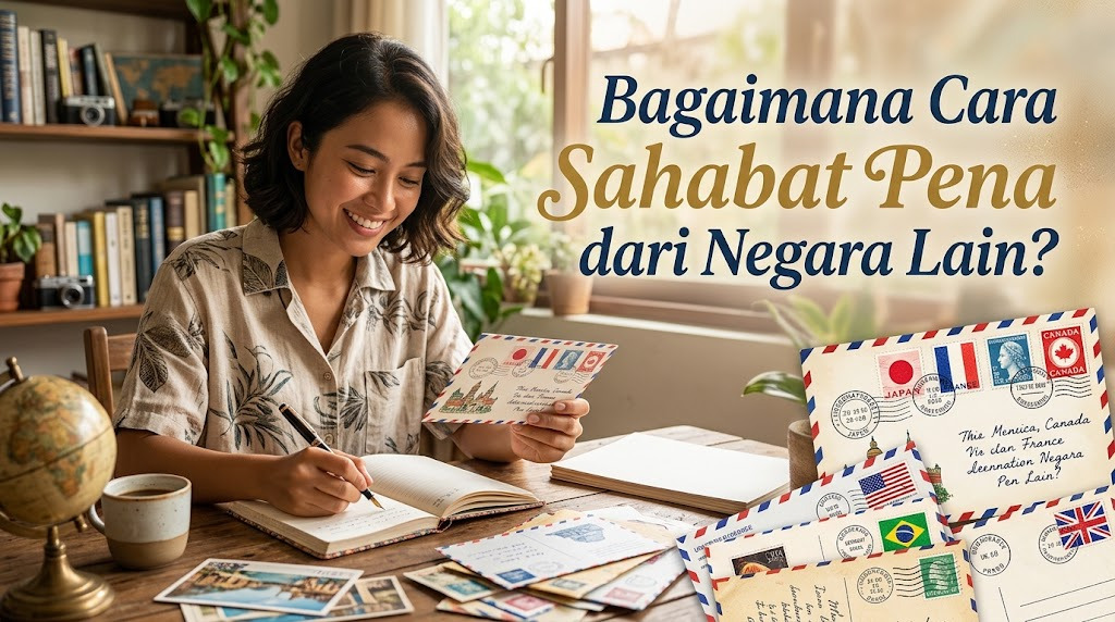 Bagaimana Cara Mencari Sahabat Pena dari Negara Lain?