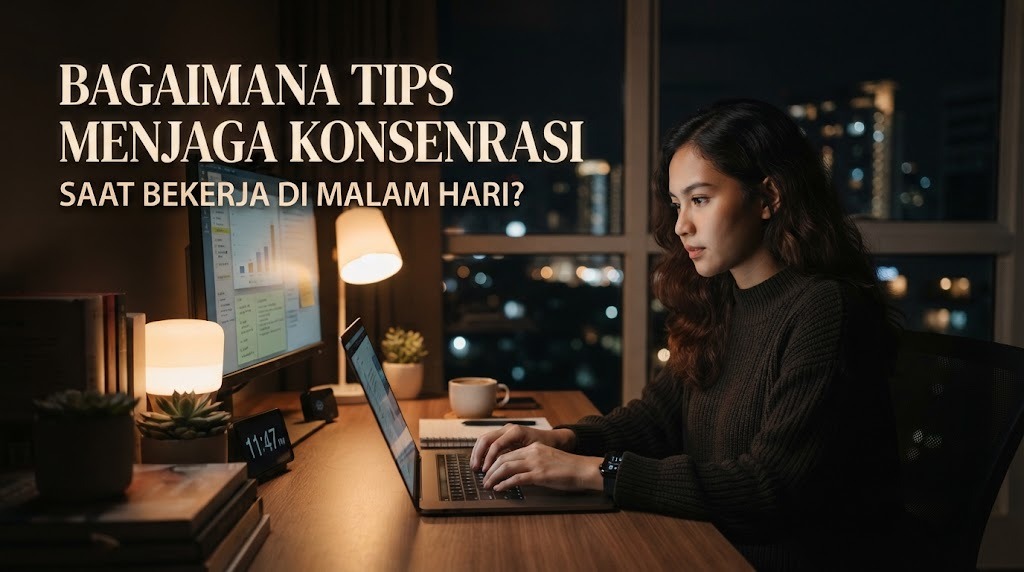 Bagaimana Tips Menjaga Konsentrasi Saat Bekerja Di Malam Hari?