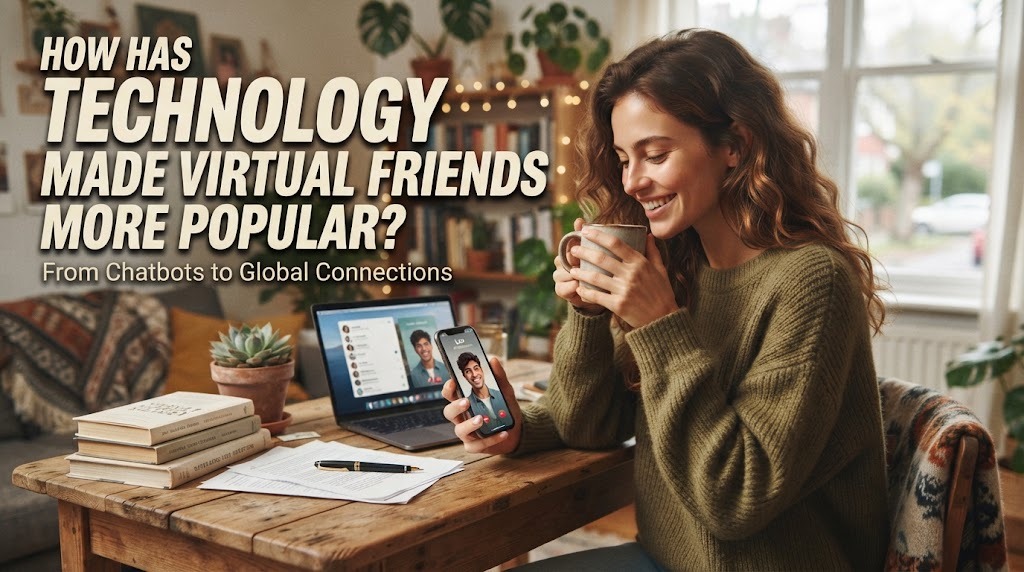 How Has Technology Made Virtual Friends More Popular?