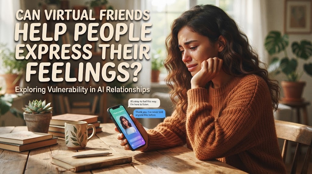 Can Virtual Friends Help People Express Their Feelings?