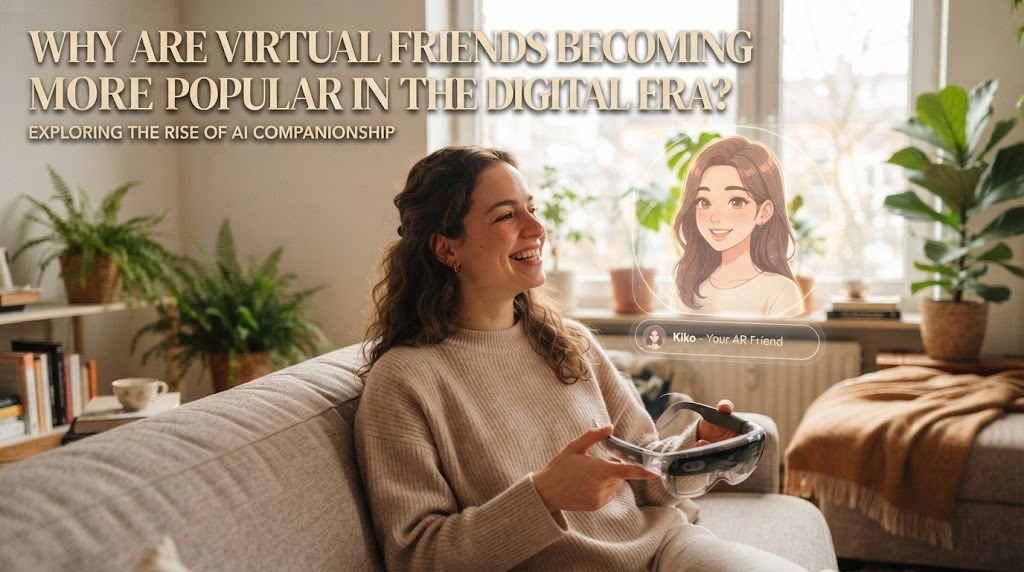 Why Are Virtual Friends Becoming More Popular In The Digital Era?