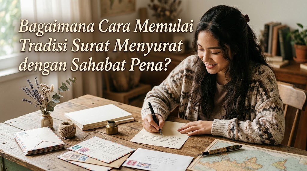 Bagaimana Cara Memulai Tradisi Surat Menyurat dengan Sahabat Pena?