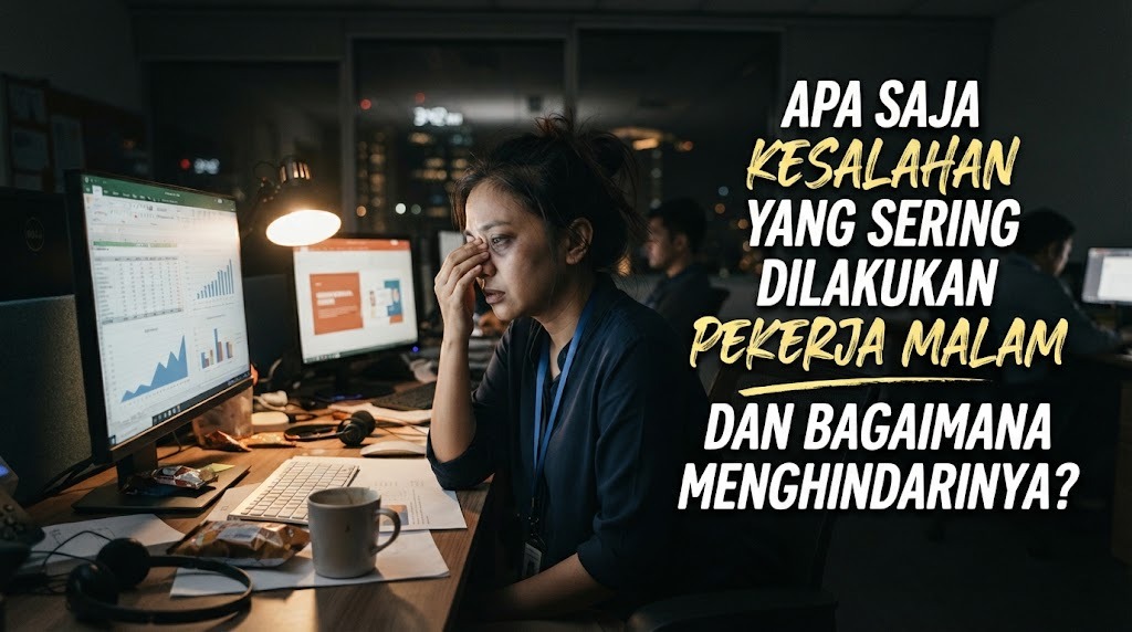 Apa Saja Kesalahan yang Sering Dilakukan Pekerja Malam dan Bagaimana Menghindarinya?