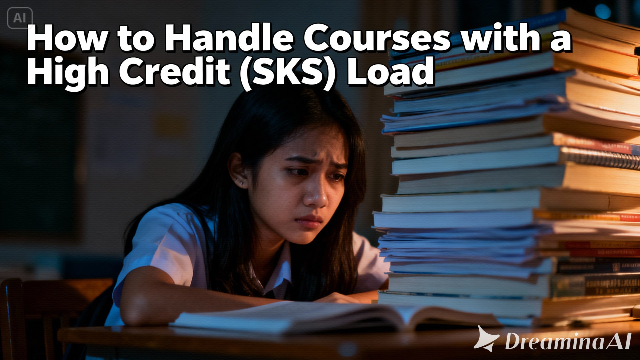How to Handle Courses with a High Credit (SKS) Load
