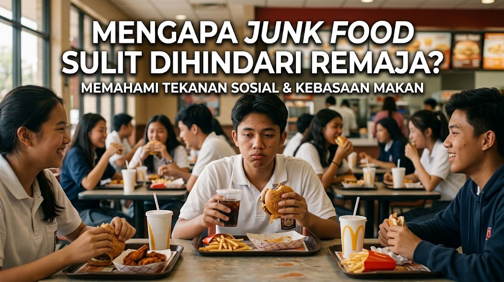 Mengapa Junk Food Sulit Dihindari Remaja?