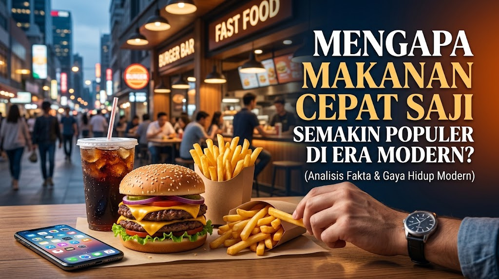 Mengapa Makanan Cepat Saji Semakin Populer di Era Modern?