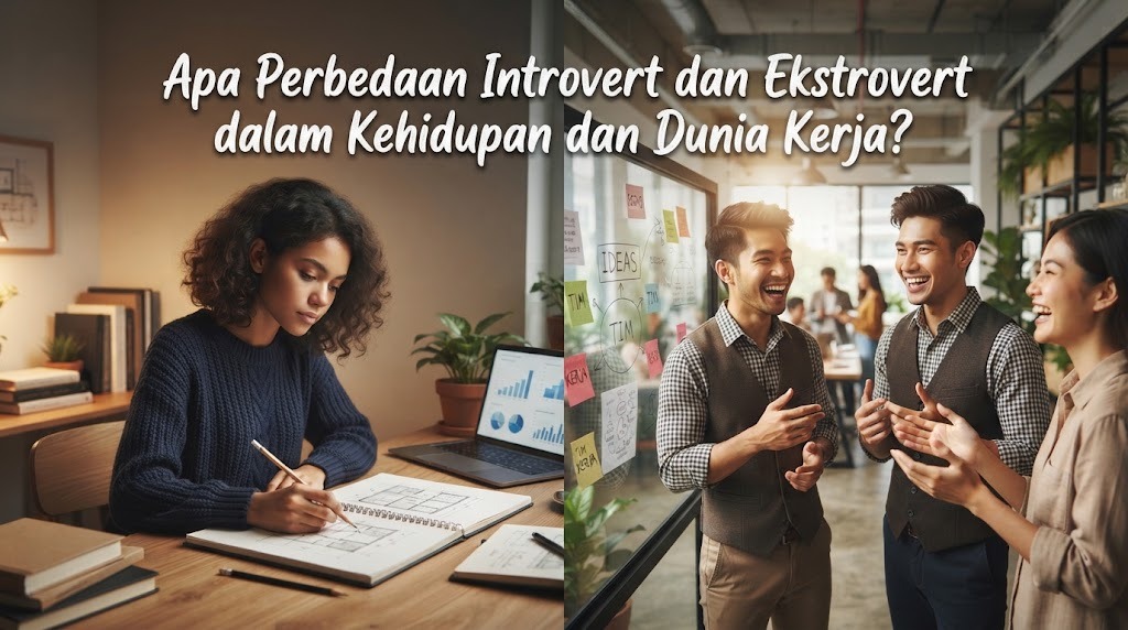 Apa Perbedaan Introvert dan Ekstrovert dalam Kehidupan dan Dunia Kerja?