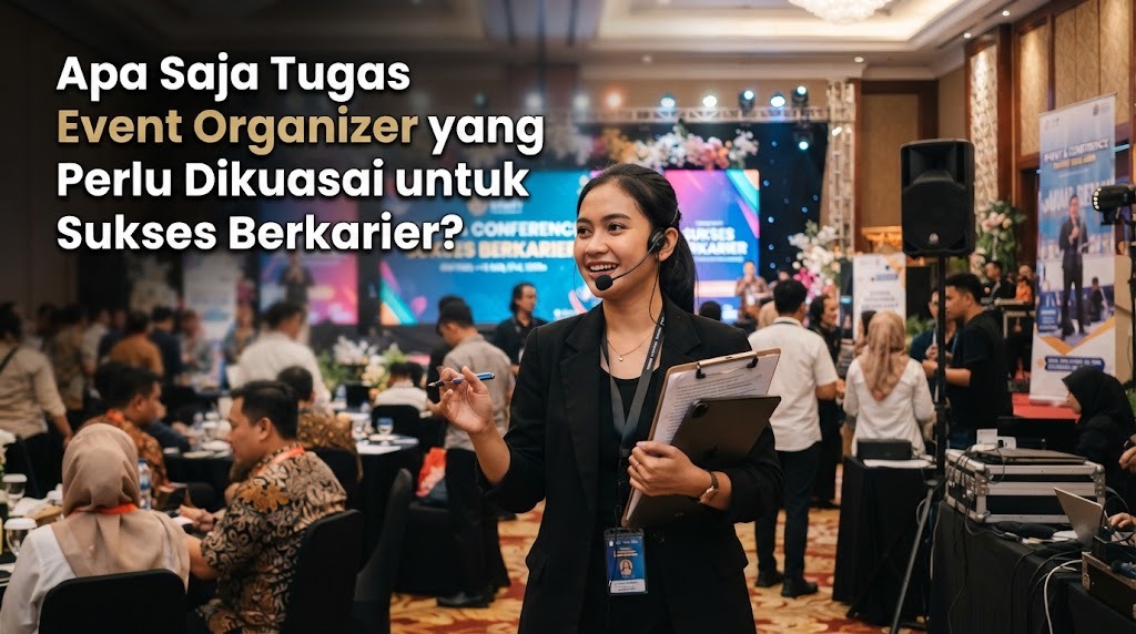 Apa Saja Tugas Event Organizer yang Perlu Dikuasai untuk Sukses Berkarier?