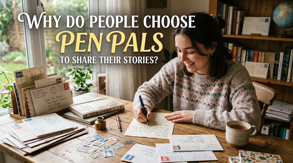 Why Do People Choose Pen Pals to Share Their Stories?