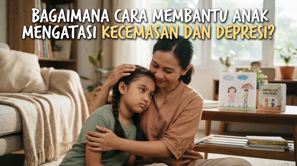 Bagaimana Cara Membantu Anak Mengatasi Kecemasan dan Depresi?